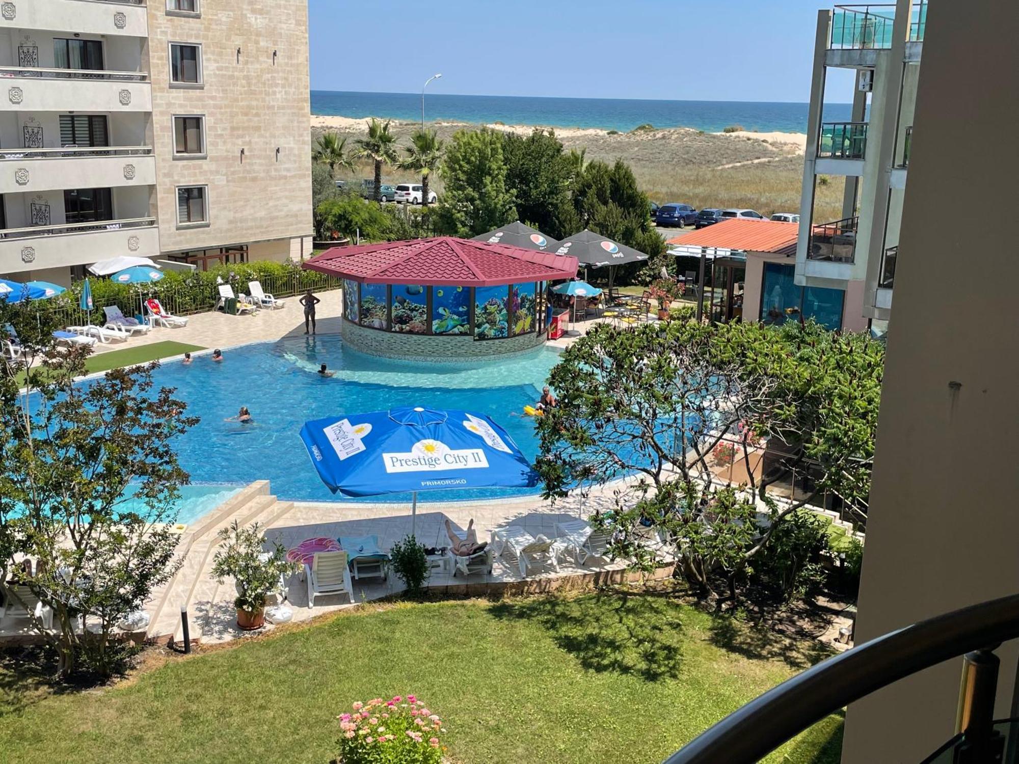 Apart-Hotel Panorama Sea Lux Primorsko Phòng bức ảnh